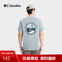 Columbia AE1387 男女款运动短袖T恤