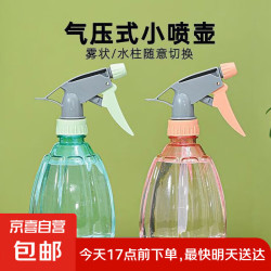 京喜自营-专用品牌 喷壶浇花浇水喷雾器气压式喷水壶家用园艺养花500ml 南瓜喷壶透蓝