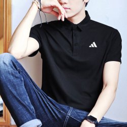 adidas 男款POLO衫 HR8730
