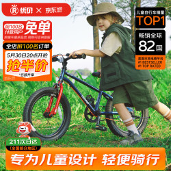 RoyalBaby 儿童自行车男女童车脚踏车山地车6-7-10-12岁 小精灵20寸星空蓝