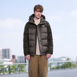 坦博尔 山林迷踪咖 男士羽绒服 极限四小时！