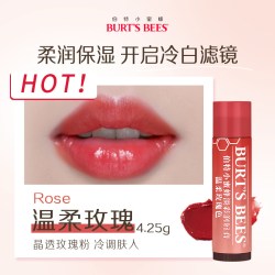 小蜜蜂 伯特小蜜蜂美国品牌淡彩有色润唇膏女保湿滋润口红显色学生党