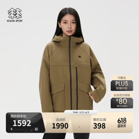 KOLON SPORT LUJK6ST684-DN 男女同款软壳夹克