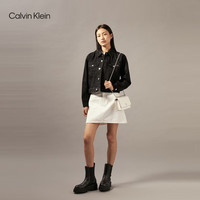 值友专享：卡尔文·克莱恩 CK【摩登小包】字母搭扣翻盖荔枝纹链条单肩斜挎包 多色可选 DH2806