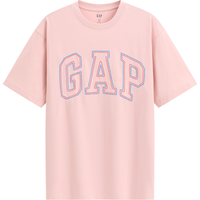 Gap/盖璞 纯棉logo字母宽松短袖T恤
