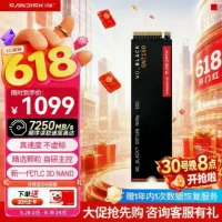 闪迪 SSD固态硬盘M.2接口 原西数SN7100 PCIe4.0 笔记本台式机固态硬盘 AI电脑配件 1TB