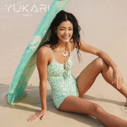 yukari swim 泳衣女款连体游泳衣2025新款遮肚显瘦保守平角泳装夏