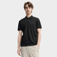 值友专享：FILA 【商务轻运动】凉感速干正肩修身短袖POLO衫 F11M538118FBK