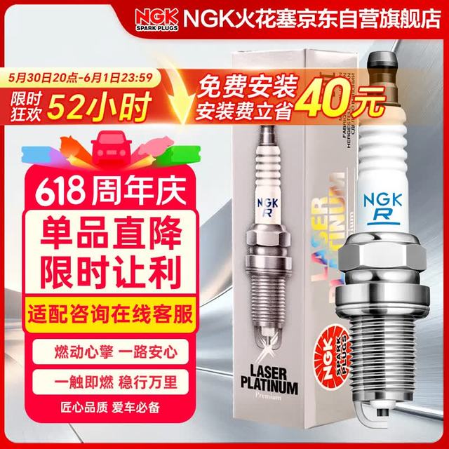 NGK 火花塞双铂金四支装途欢途锐途昂途观途岳探岳PRO