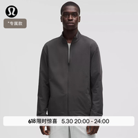 lululemon 丨Zeroed In 男士运动夹克 LM3FGXS 石墨灰 XS