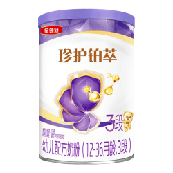 伊利 六维全面营养 幼儿配方奶粉  珍护铂萃3段130g 130