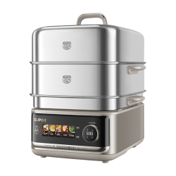 苏泊尔 ZN34FH998 0涂层不锈钢 IH速蒸 24L 电蒸锅