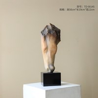 BEST WEST 玄关高级感客厅装饰马摆件 艺术倒立马（小）