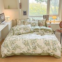MYLEFO 家用套件 纯棉四件套 适用全尺寸 花开半夏/萝樱/莫奈花园/塔塔庄园