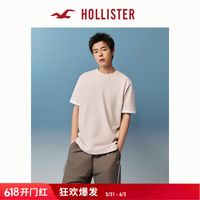 HOLLISTER 美式廓形 男士短袖T恤
