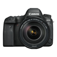 佳能 EOS 6D Mark II 全画幅单反相机 24-105mm f/4L IS II USM镜头套装