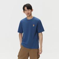 KOLON SPORT 短袖T恤男女同款图案印花半宽松户外休闲衣