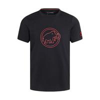 MAMMUT QD系列 吸湿速干 黑色 L 男式户外短袖T恤