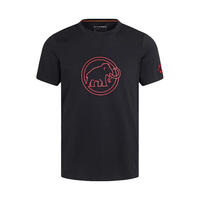 MAMMUT QD 吸湿速干 黑色 S 户外短袖T恤