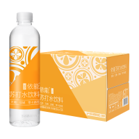 依能 日向夏橘味 苏打水饮料 500ml*15瓶 无糖无汽