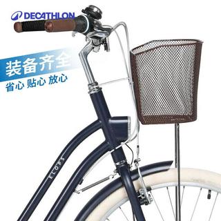 迪卡侬 UBB 复古城市自行车 深藏青色 M码 28英寸