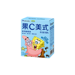 瑞幸咖啡 海绵宝宝联名 果C美式咖啡液 25mL*9袋