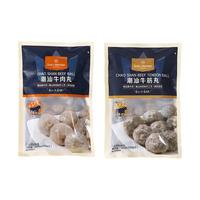 1号会员店 潮汕牛肉丸牛筋丸组合 500g*2袋