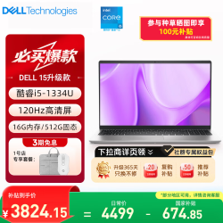 戴尔 灵越15新款 DC15250 15.6英寸高性能AI轻薄笔记本电脑