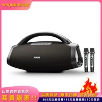 维尔晶 D20便携式K歌蓝牙音响斜跨式家庭派对露营低音炮蓝牙音箱