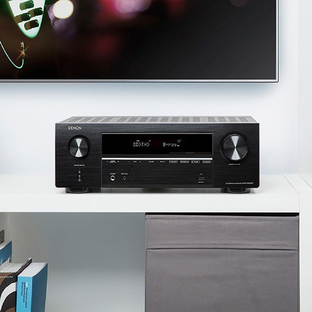 DENON AVR-X550/X1800H功放机大功率家用8K高清7.2声道AV功放