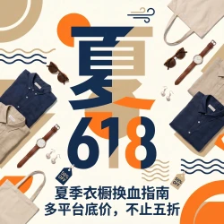 618服饰抢先购，夏季衣橱换血指南，刚需和舍不得买的贵价，这次我全都要