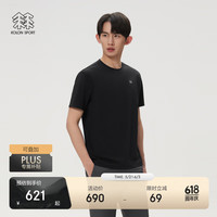 KOLON SPORT LHRT5MN065-BK 男款 UPF50 + 防晒 T 恤