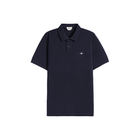 GANT 甘特 男士棉质翻领POLO衫 耶鲁蓝 L