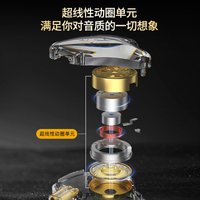 KZ EDX Lite 入耳式有线动圈耳机高音质发烧音乐重低音耳机可换线