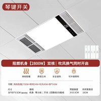 樱花帝王 DHB-03 浴霸灯 B款爆款 双电机 阻燃机身 琴键开关