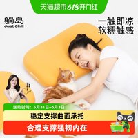 躺岛 猫肚皮枕3.0 记忆棉枕头 2kg 大橘已定