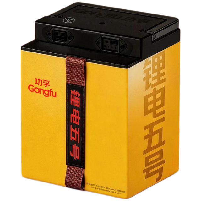 功孚 48V30Ah 锂电池 电动车电瓶 电动车电池