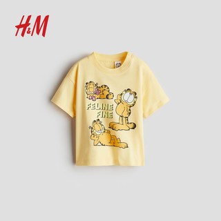 H&M 迪士尼系列米奇印花男婴短袖T恤