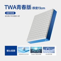 8H 独立袋弹簧床垫 偏硬撑腰透气抑菌可拆洗 榻榻米垫