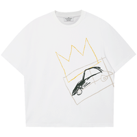 JACK&JONES 凉感速干 A06本白色 S 男士短袖T恤
