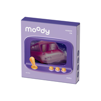moody 隐形眼镜 时光机系列 次元巴士 0度 2片装