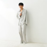 無印良品 MUJI 男式长袖睡衣套装 FB18CC6S