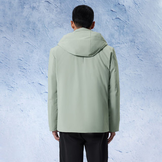 海澜之家 极光系列 三防石墨烯 连帽羽绒服 充绒88-118g