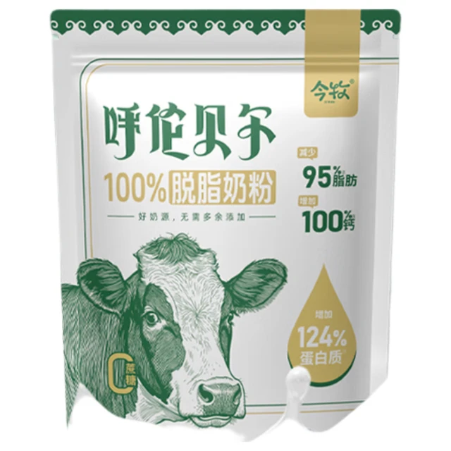 今牧 脱脂奶粉 高钙无蔗糖 300g