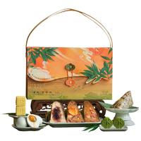 知味观 清风·望云间粽子礼盒+咸鸭蛋礼盒 食品