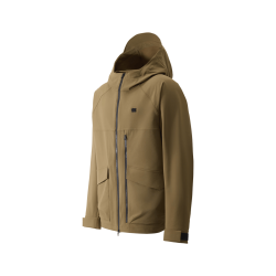 KOLON SPORT LUJK6ST684-DN 防风透湿软壳衣 深棕色 L