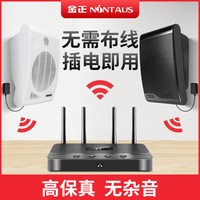 NINTAUS/金正 K1-5 壁挂式无线蓝牙吸顶重低音音箱