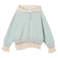 笛牧 女童夏季短袖卫衣套装
