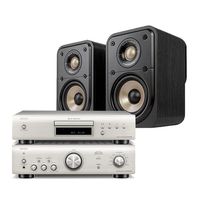 Polk普乐之声 ES15+PMA600+DCD600 HiFi书架音箱套装