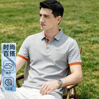 杉杉 棉弹舒适轻薄透气 男士POLO衫